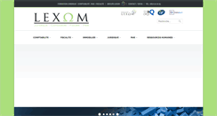 Desktop Screenshot of lexom.fr